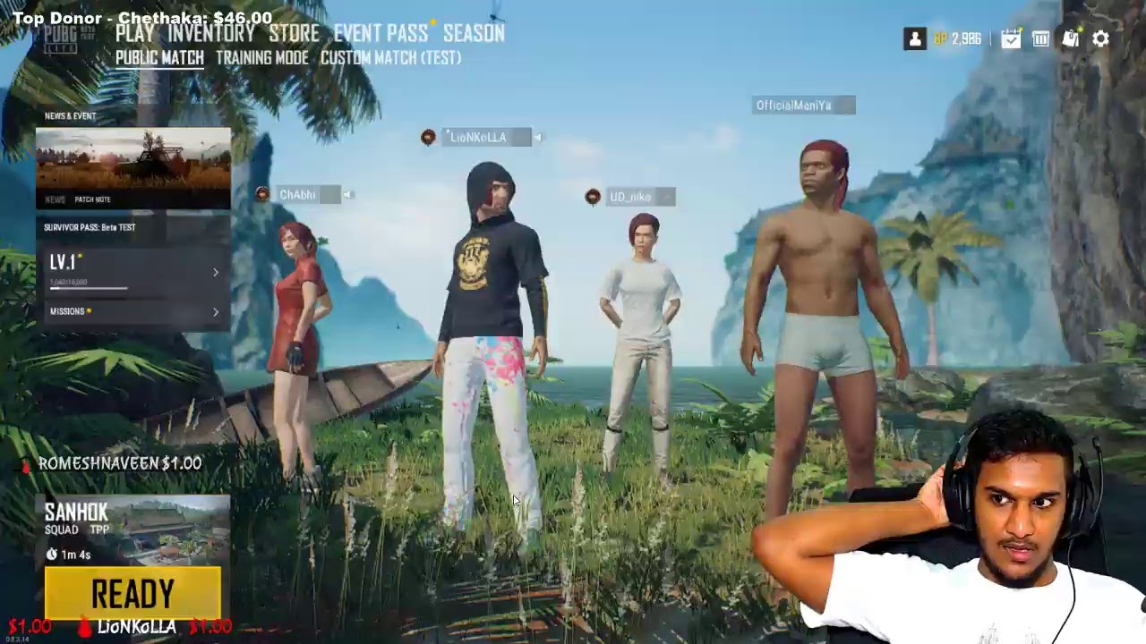 PUBG Lite with LioN, ChAbhi, Niko