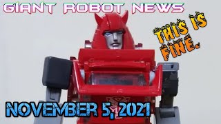 THIS IS FINE | Giant Robot News November 5, 2021