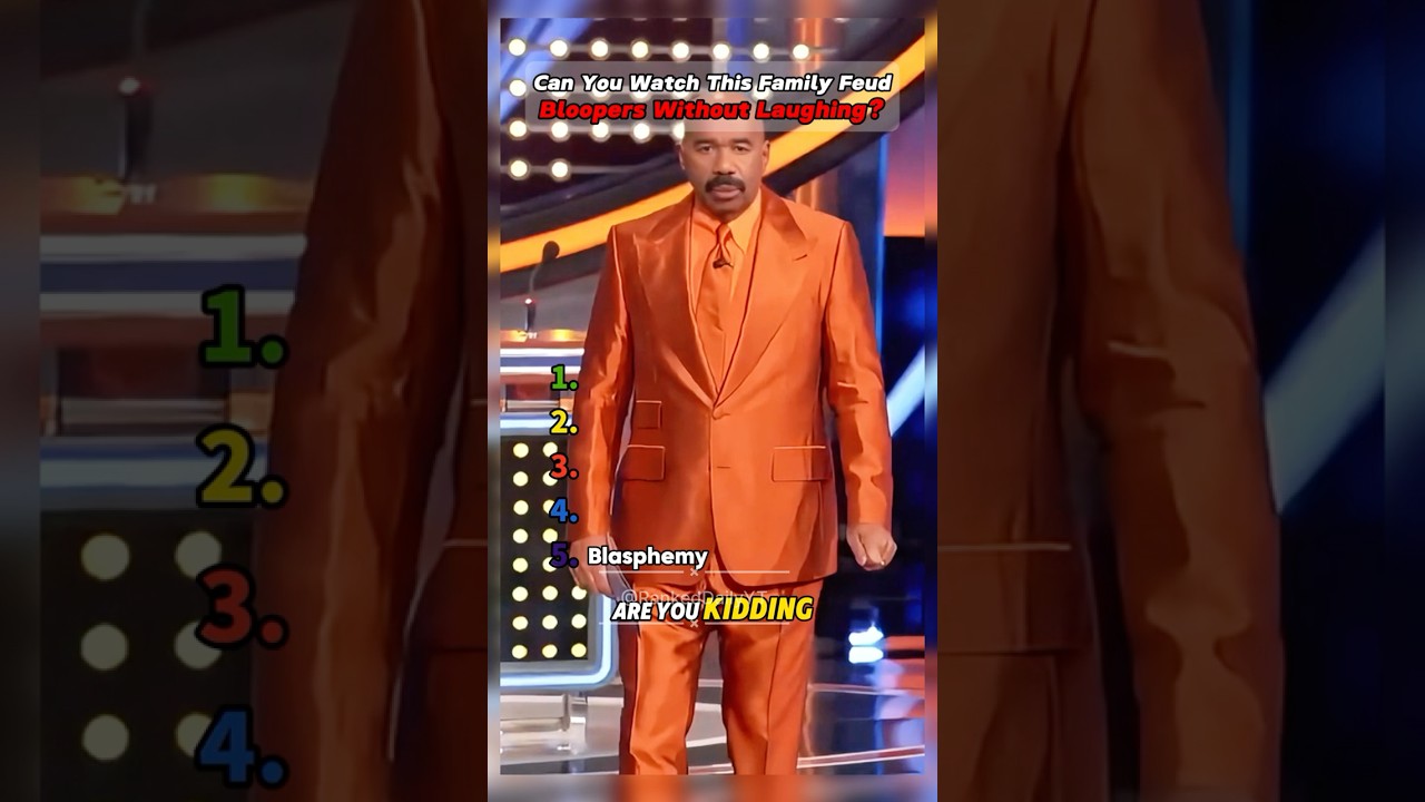 Try NOT To Laugh At These Family Feud Bloopers 😂💀