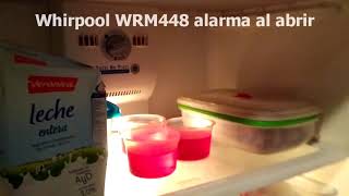Heladera Whirpool WRM448 - Alarma constante falla unidad de control
