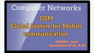 GSM Global System Communication... Clear tamil Explanation
