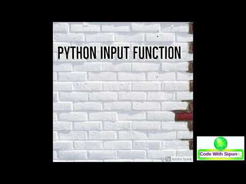 Python Input and Output Function.