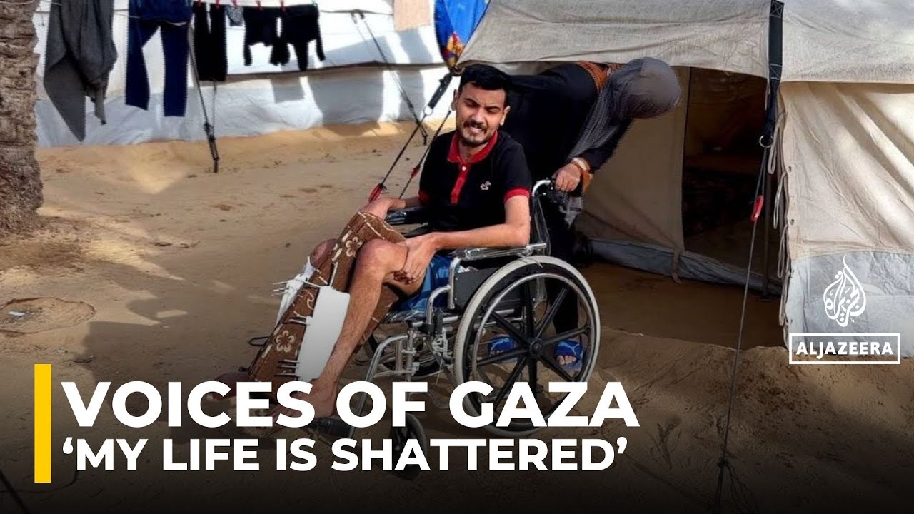 Gaza footballer's dreams shattered as war leaves him without medical care