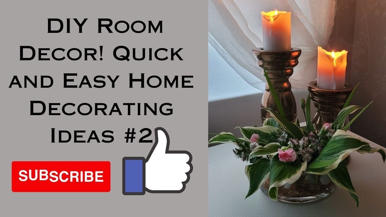 DIY Room Decor! Quick and Easy Home Decorating Ideas 2 YouTube
