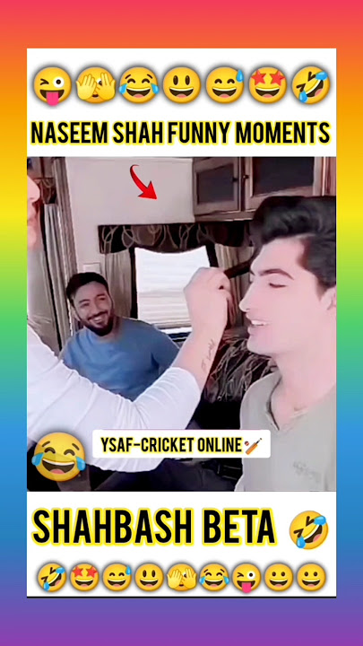 😂 Naseem Shah Funny Moments #shorts #youtubeshorts