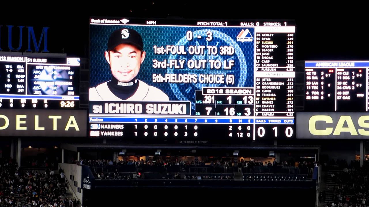 2012.5.11 Yankees vs Mariners YouTube