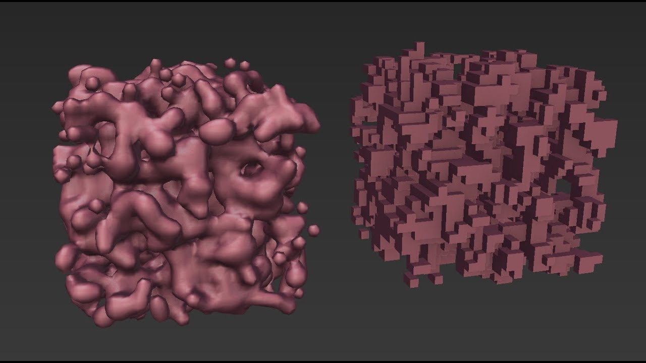LIVENODING 964 / SV Point Cloud MetaBalls with 3D Noise Masking - YouTube