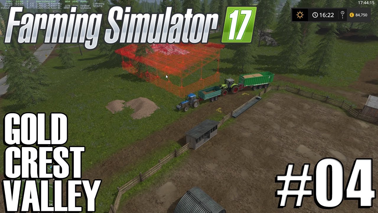 Farming Sim 17 - Gold Crest Valley 2.0- Timelapse #4 - Preparatoins For The Pigs