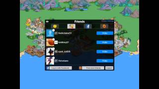 Simpsons Tapped Out - How to remove friends