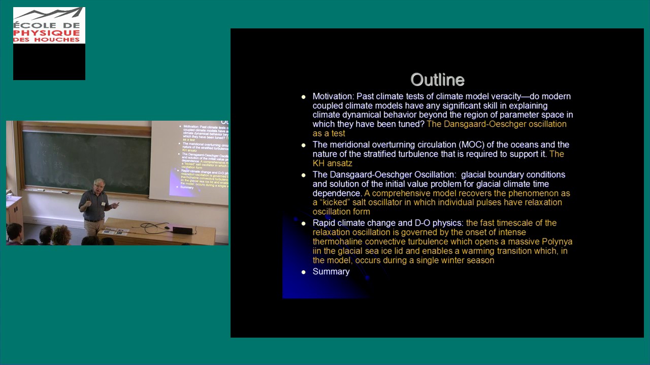 Ocean turbulence and global climate variability