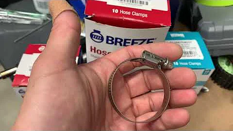Worm Screw Type Hose Clamp. Breeze Liner , BREEZE ...