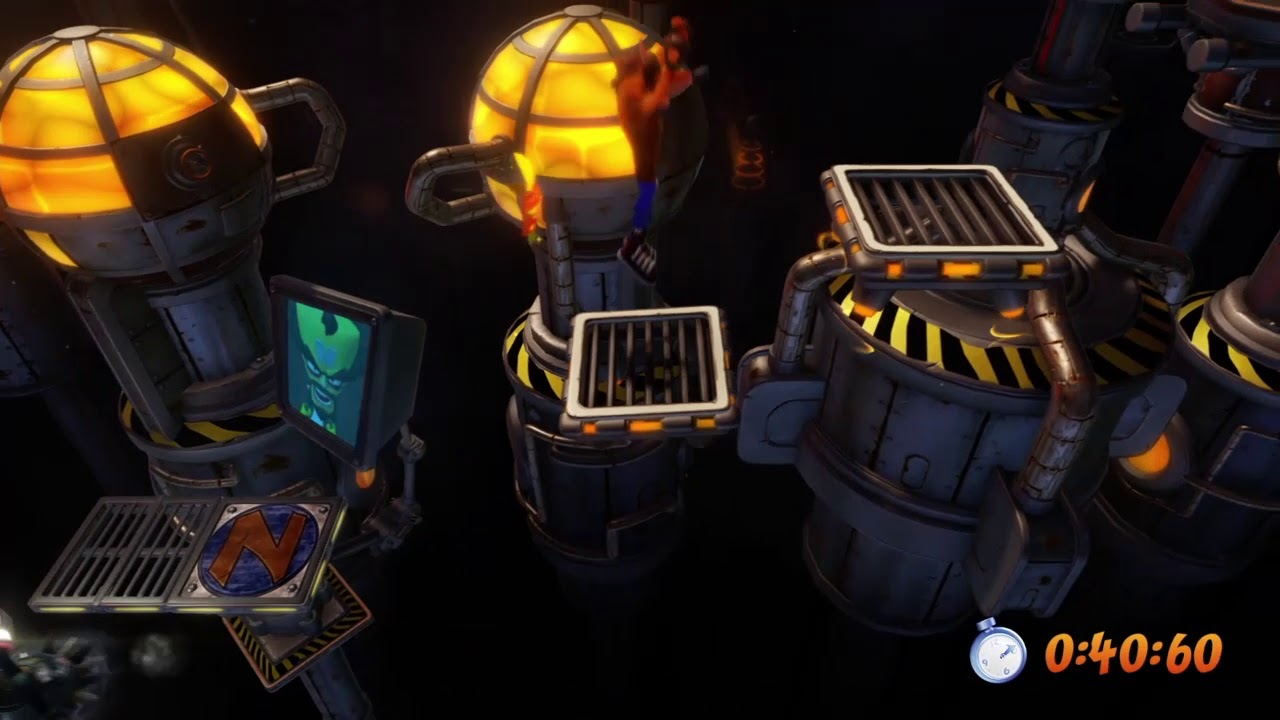 Generator room ~ Reliquia oro | Crash Bandicoot