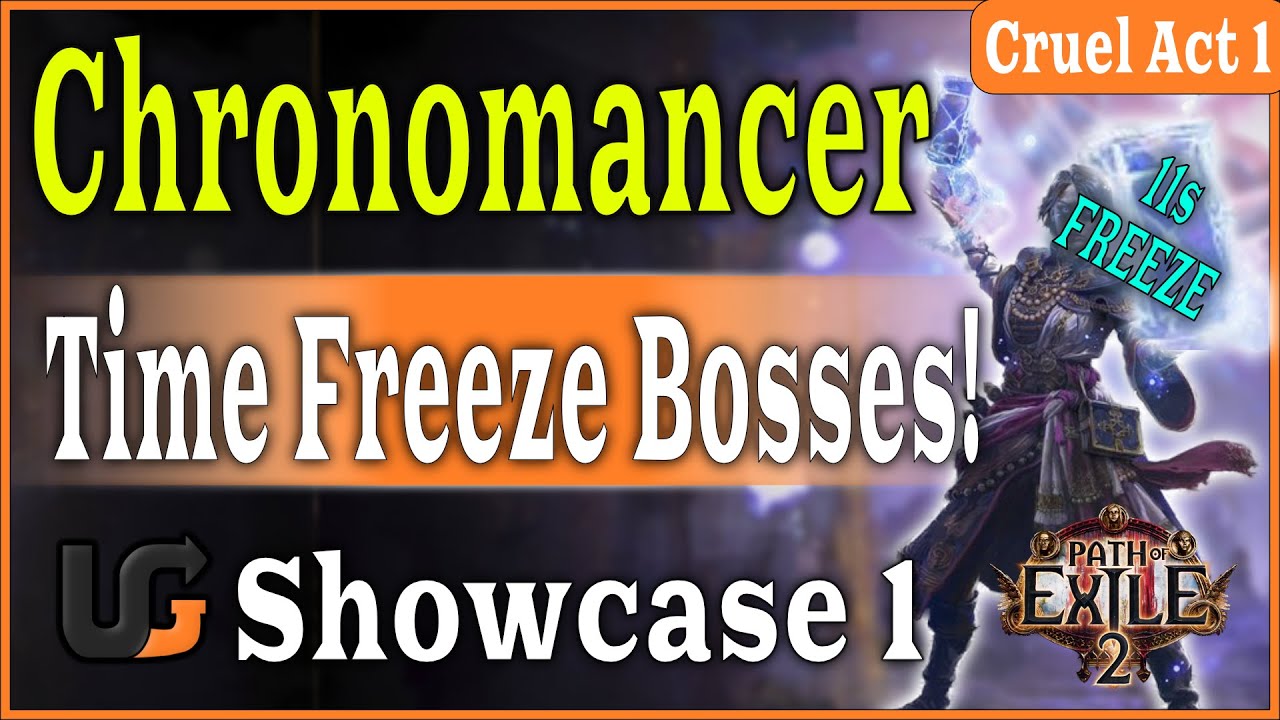 Time Freeze is NUTS!! Chronomancer Showcase - Early Game | Path of Exile 2