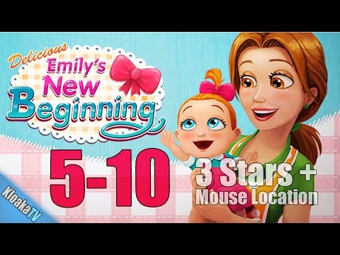 Delicious Emily's New Beginning - Level 5-10 Wu's Place Walkthrough