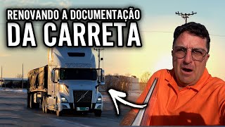 RENOVANDO A DOCUMENTAÇÃO DA CARRETA A CAMIONTE FICOU PRONTA