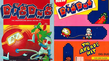 Dig Dug Atari 2600 Vs Intellivision - The No Swear Gamer