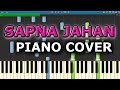 SAPNA JAHAN - BROTHERS|Piano Cover+Tutorial+Chords+Notes|Akshay Kumar|Jacqueline Fernandez|Ajay Atul