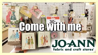 Come with me Joanns line for fabric QUICK WALKTHROUGH 2020