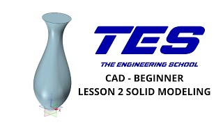 CAD - Beginner: Lesson 2 Solid Modeling | FREE Engineering Lessons Net Worth