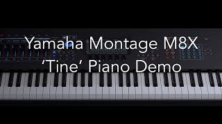 Yamaha Montage M8X Rhodes Pianos Demo