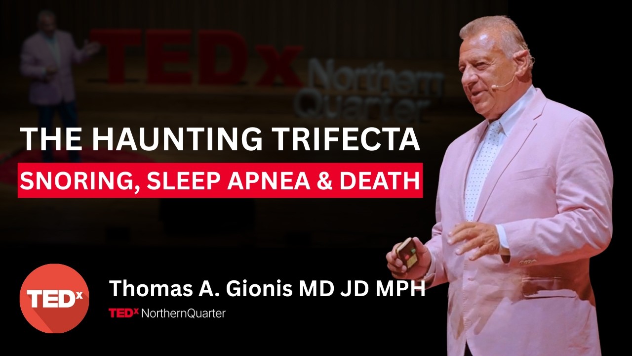 Could your snoring be caused by sleep apnea? | Thomas Gionis | TEDxNorthern Quarter