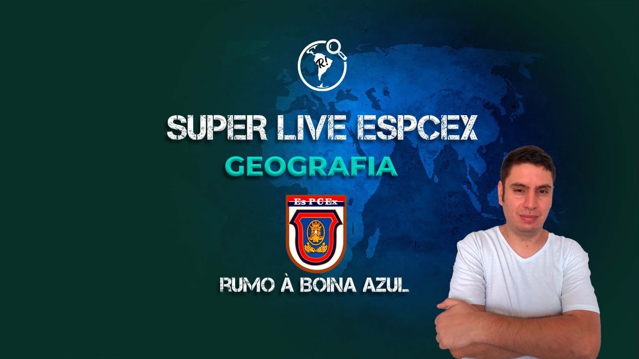 EsPCEx - saiba como estudar Geografia 🌵