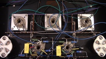 2A3 EL34 switchable combo integrated with bluetooth model B-6Ai build #2 ; FLUXION audio tube amp