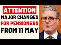 Attention pensioners! DWP Announces Important Pension Changes from 11 May 2026