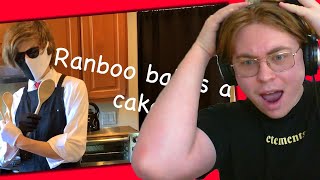 REACTING TO Ranboo bakes a cake (1 MILLION Subscriber special) | Reactions #0107
