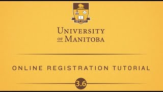 Online registration tutorial 3.6: Changing and Dropping Classes
