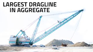 The World's Biggest Aggregate Dragline with North American Mining