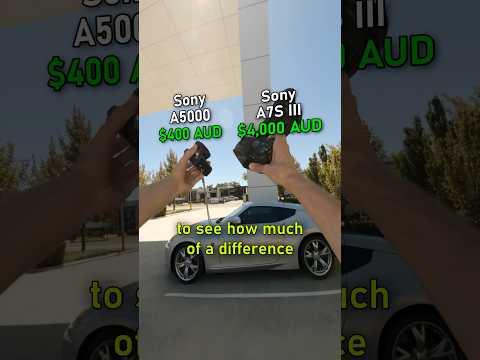 $400 camera vs.