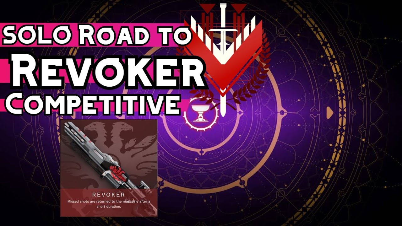 Destiny 2 / Solo Road to REVOKER / Competitive / PS4