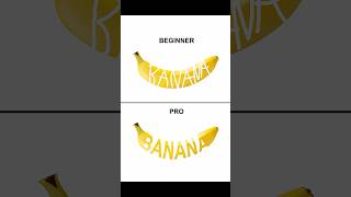 Realistic Banana Text Effect ✨