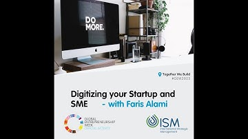 GEW 2025: Digitizing Your Startup and SME
