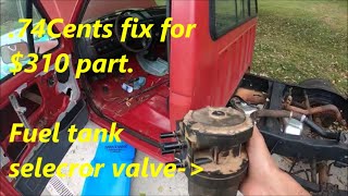 Ford fuel tank switch valve repair