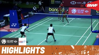 Women’s doubles action as Aimsaard/Aimsaard rival Korean hopefuls Jeong/Kim