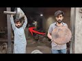 Secret Tool Crafting Pakistani Impact Bull Nose Pipe Milling Making Challenge