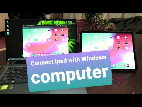 Connect iPad or iPhone to Windows ComputerLaptop wireless Free and Easy by Solve it Yourself