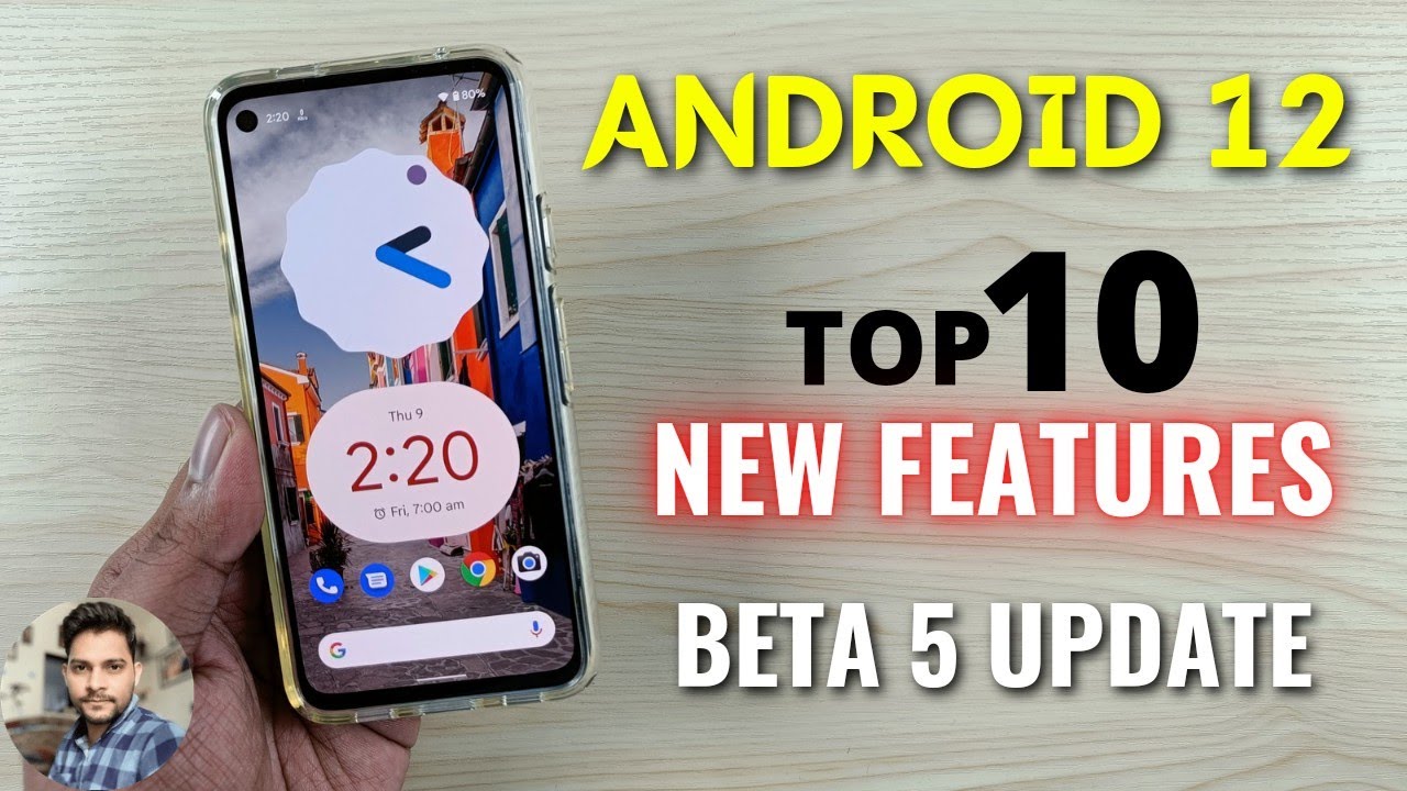 Android 12 Beta 5 Update : Top 10 New Features - YouTube