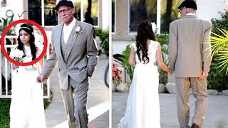 The girl married a 62-year-old man. The reason will move you to tears!