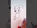 How to Draw a Super Sonic - Coloring For Kids #shorts
