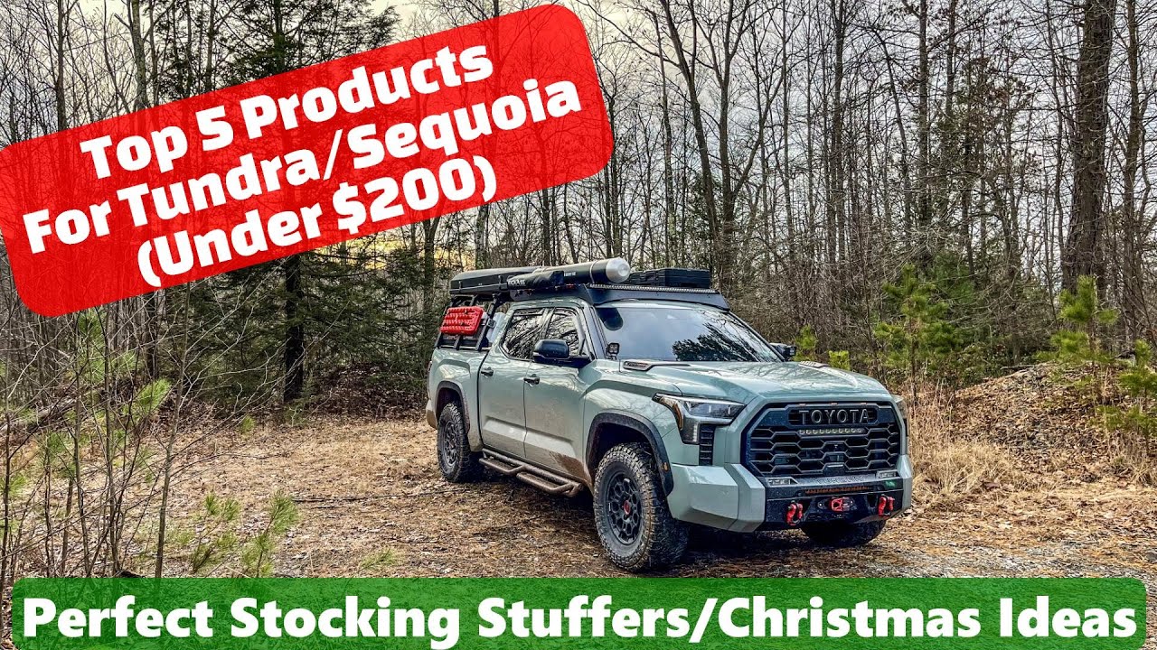 Пять лучших вещей, которые я бы снова купил для своего Tundra (или Sequoia)... И все это по цене ...