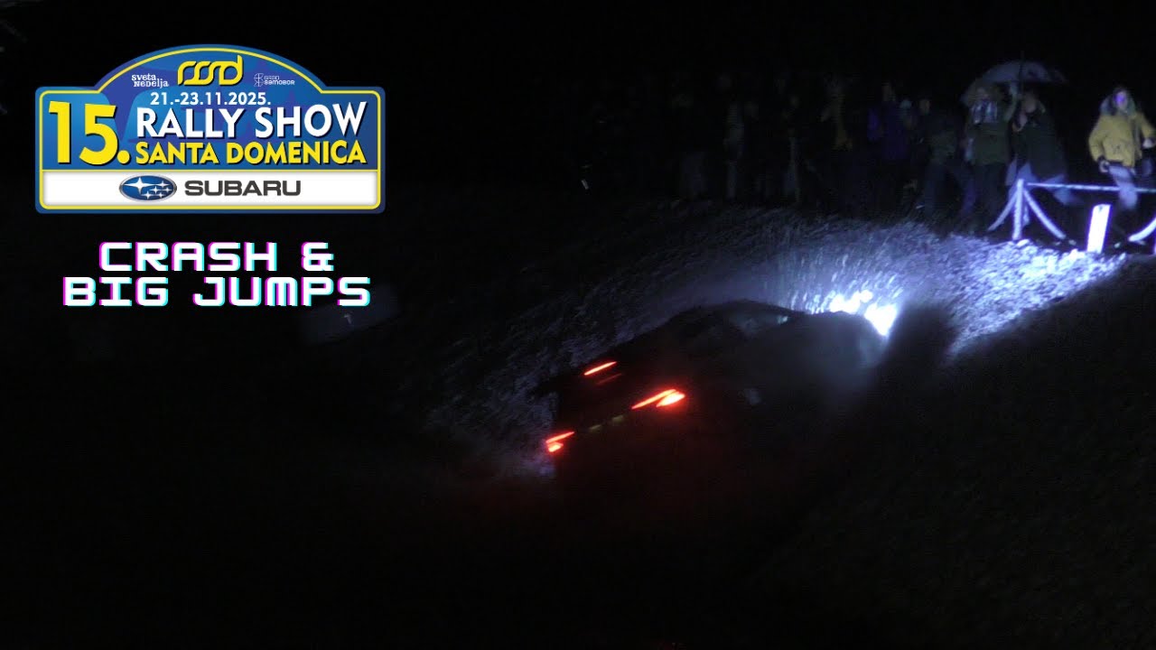 15. Rally Show Santa Domenica 2025 | CRASH & BIG JUMPS
