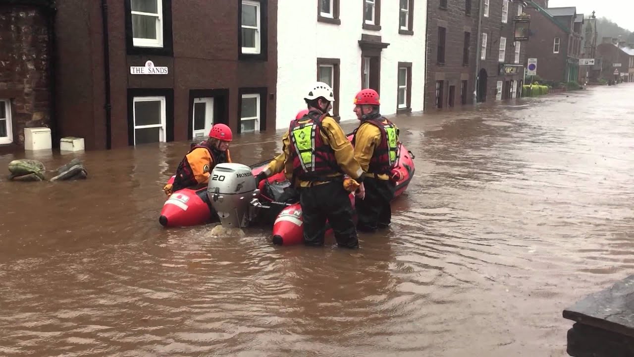 Appleby in Westmorland flooding 5th December 2015 YouTube