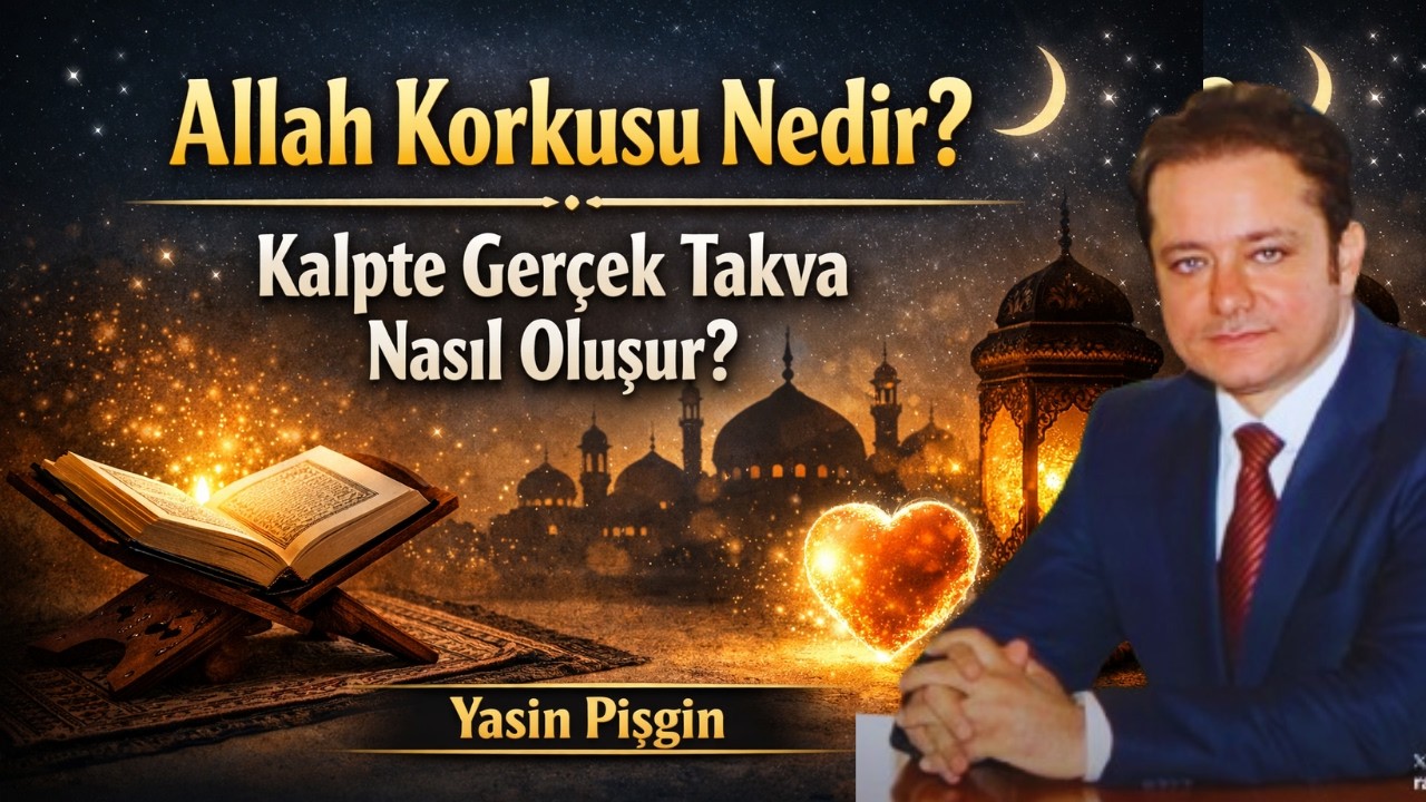 Allah Korkusu Nedir? | Kalpte Gerçek Takva Nasıl Oluşur? – Yasin Pişgin