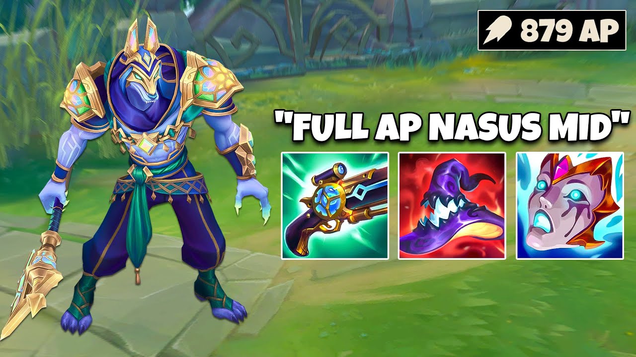 CAN I WIN A 4V5 WITH AP NASUS? (+40MIN GAME)