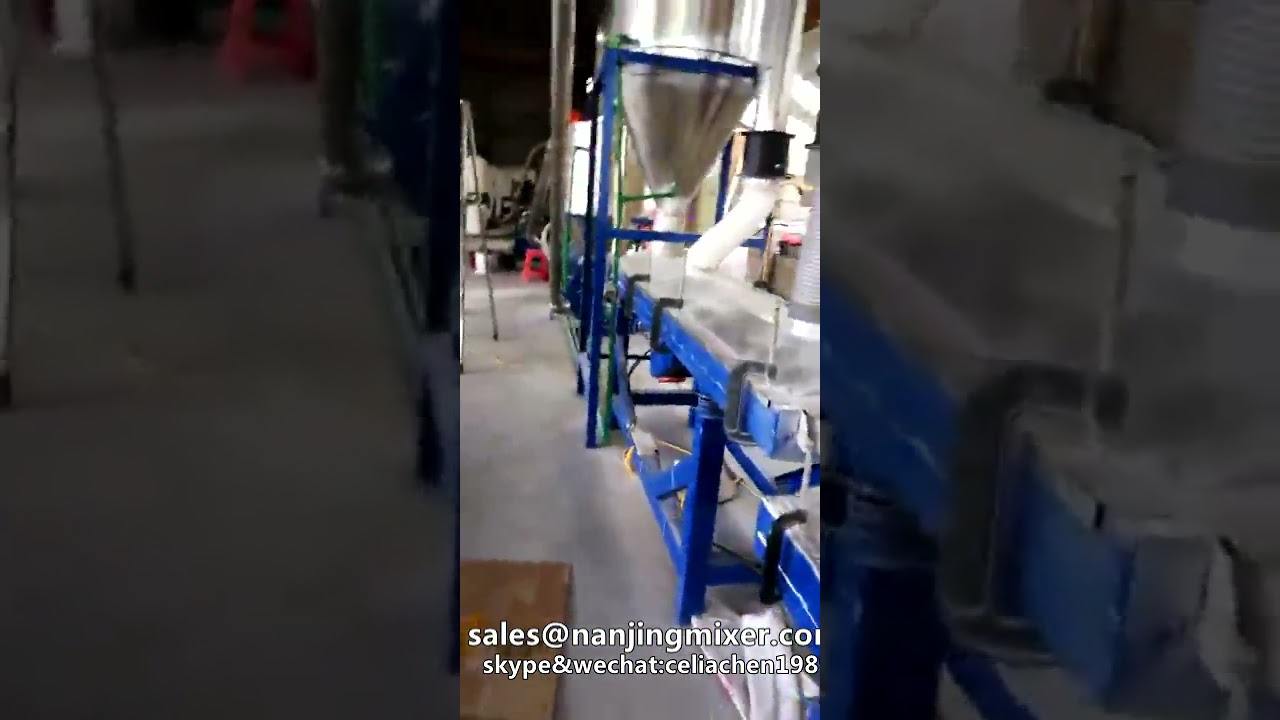 rubber sulfur masterbatch granulator