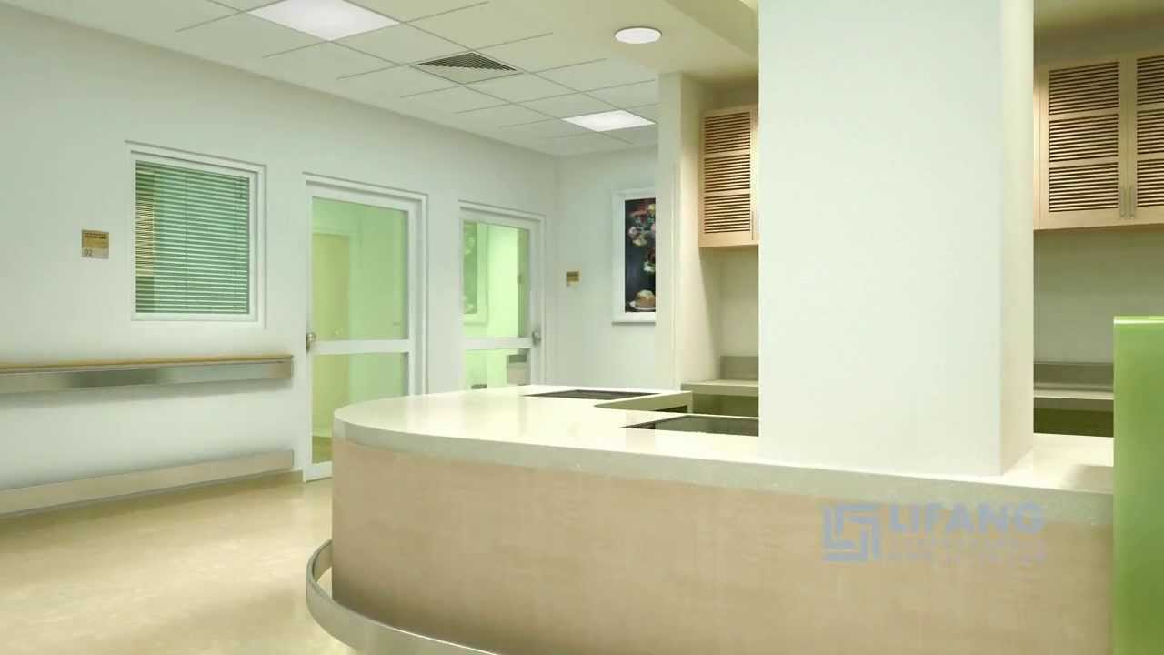 Al Rahba Hospital Interior Basic 3d Flythrough Cgi Tour