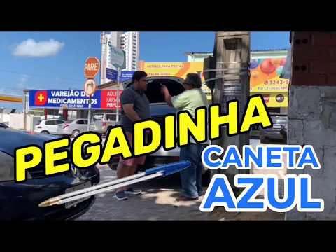 PEGADINHA: CANETA AZUL